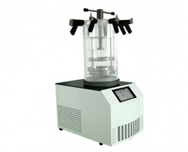 SJIA-10N-TM，压盖多歧管型，台式冷冻干燥机